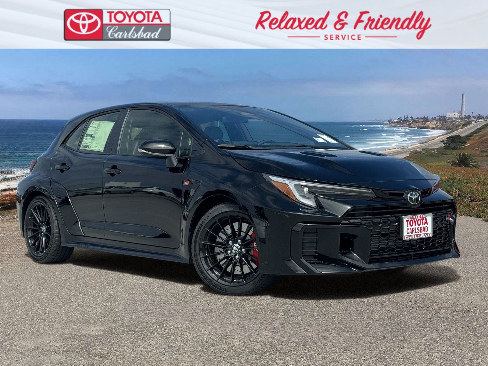 Black 2026 Toyota GR Corolla Hatchback All-Wheel Drive 6-Speed Manual