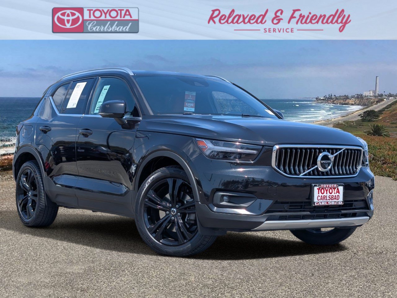 Onyx Black Metallic 2021 Volvo XC40 SUV / Crossover All-Wheel Drive Automatic