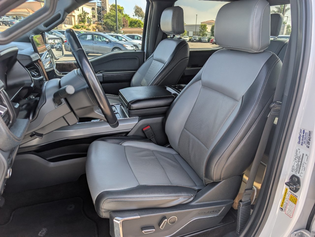 Used 2022 Ford F-150 Lightning Lariat with VIN 1FTVW1EL3NWG08550 for sale in Carlsbad, CA