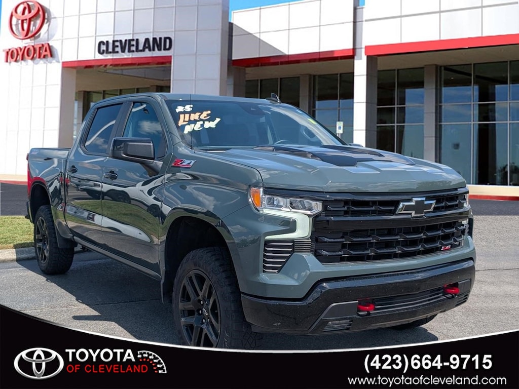Used 2025 Chevrolet Silverado 1500 Custom Trail Boss Truck Crew Cab