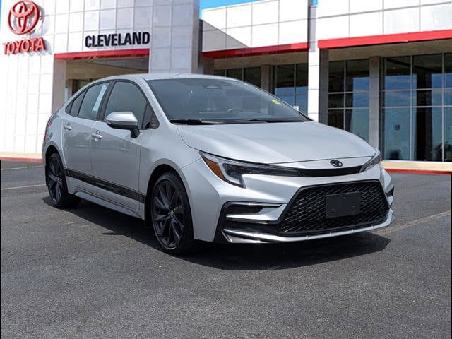 Used 2023 Toyota Corolla SE with VIN 5YFS4MCE1PP166586 for sale in Cleveland, TN