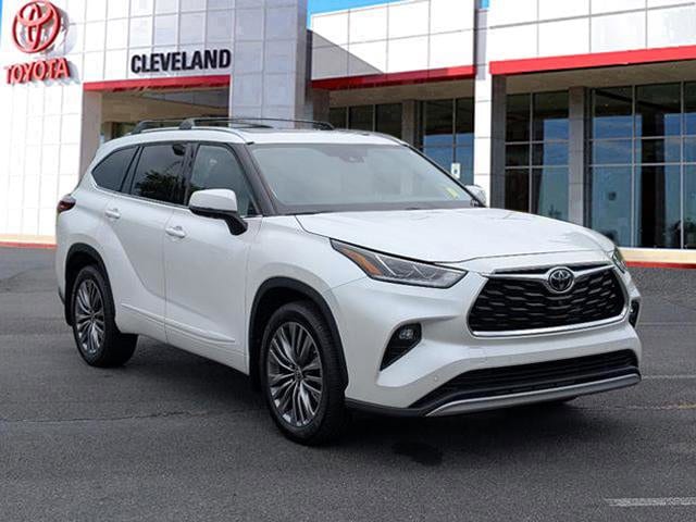 Used 2021 Toyota Highlander Platinum with VIN 5TDFZRBH5MS106194 for sale in Cleveland, TN