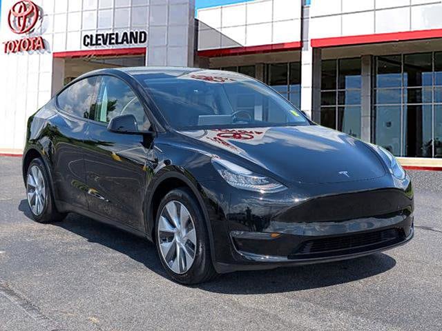 Used 2023 Tesla Model Y Long Range with VIN 7SAYGDEEXPA029608 for sale in Northfield, Minnesota