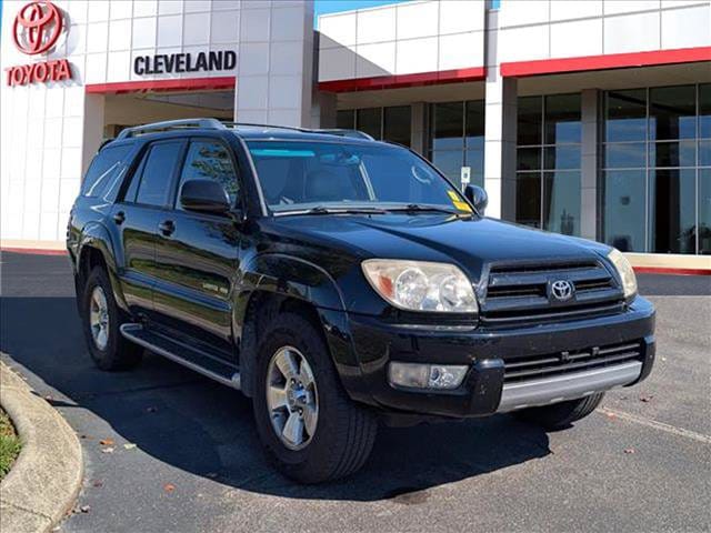 Black 2003 Toyota 4Runner SUV / Crossover Four-Wheel Drive Automatic