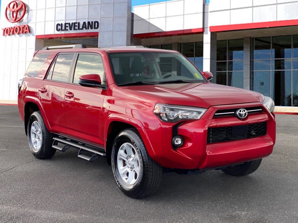 Used 2023 Toyota 4Runner SR5 with VIN JTEEU5JR5P5304681 for sale in Cleveland, TN