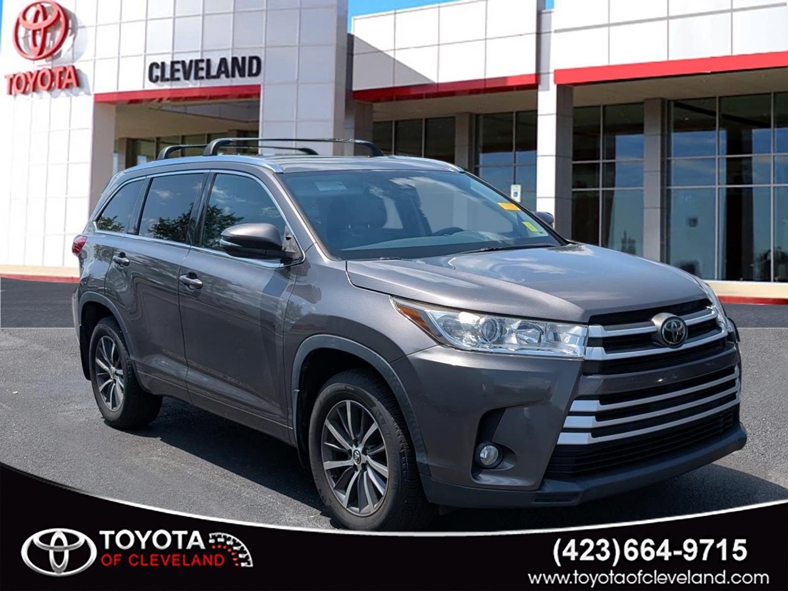 Predawn Gray Mica 2017 Toyota Highlander SUV / Crossover All-Wheel Drive Automatic