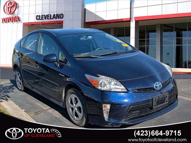 Nautical Blue 2014 Toyota Prius Hatchback Front-Wheel Drive Continuously Variable Transmission