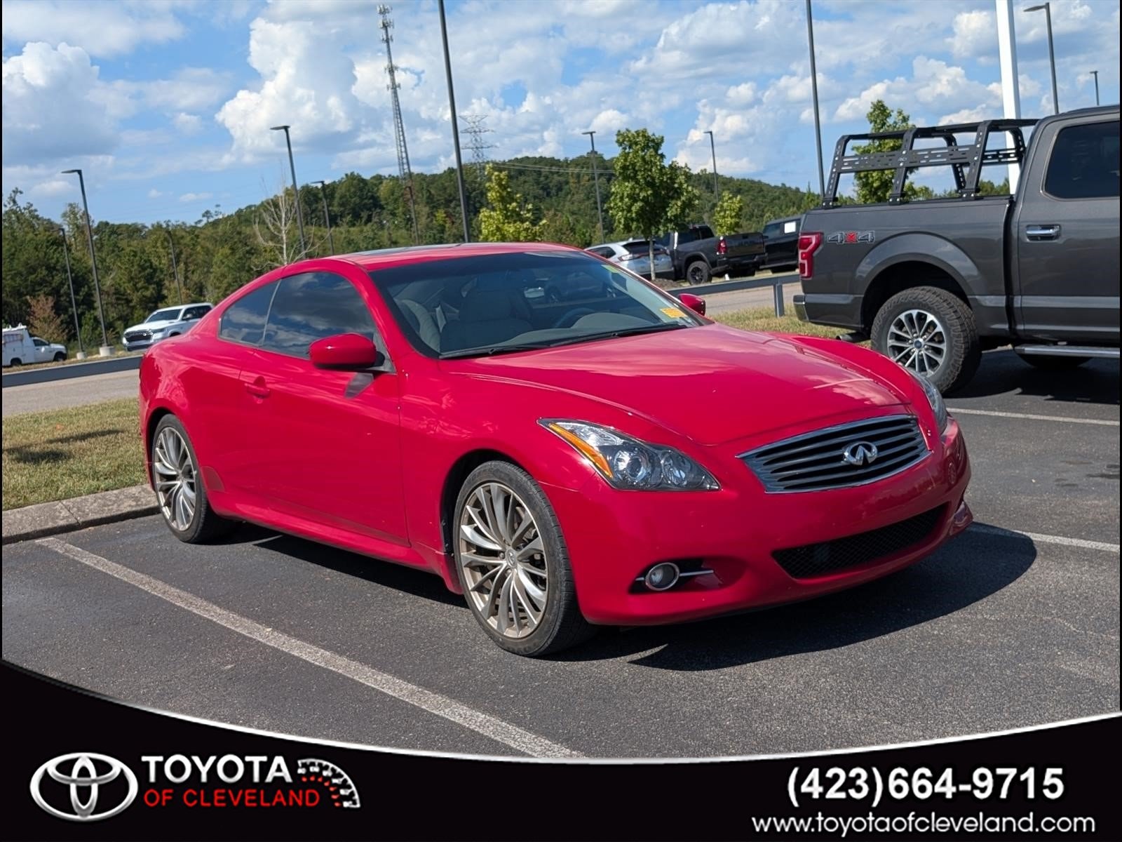 2012 INFINITI G37 Rojo (Vibrant Red) Coupé Tracción trasera Automática