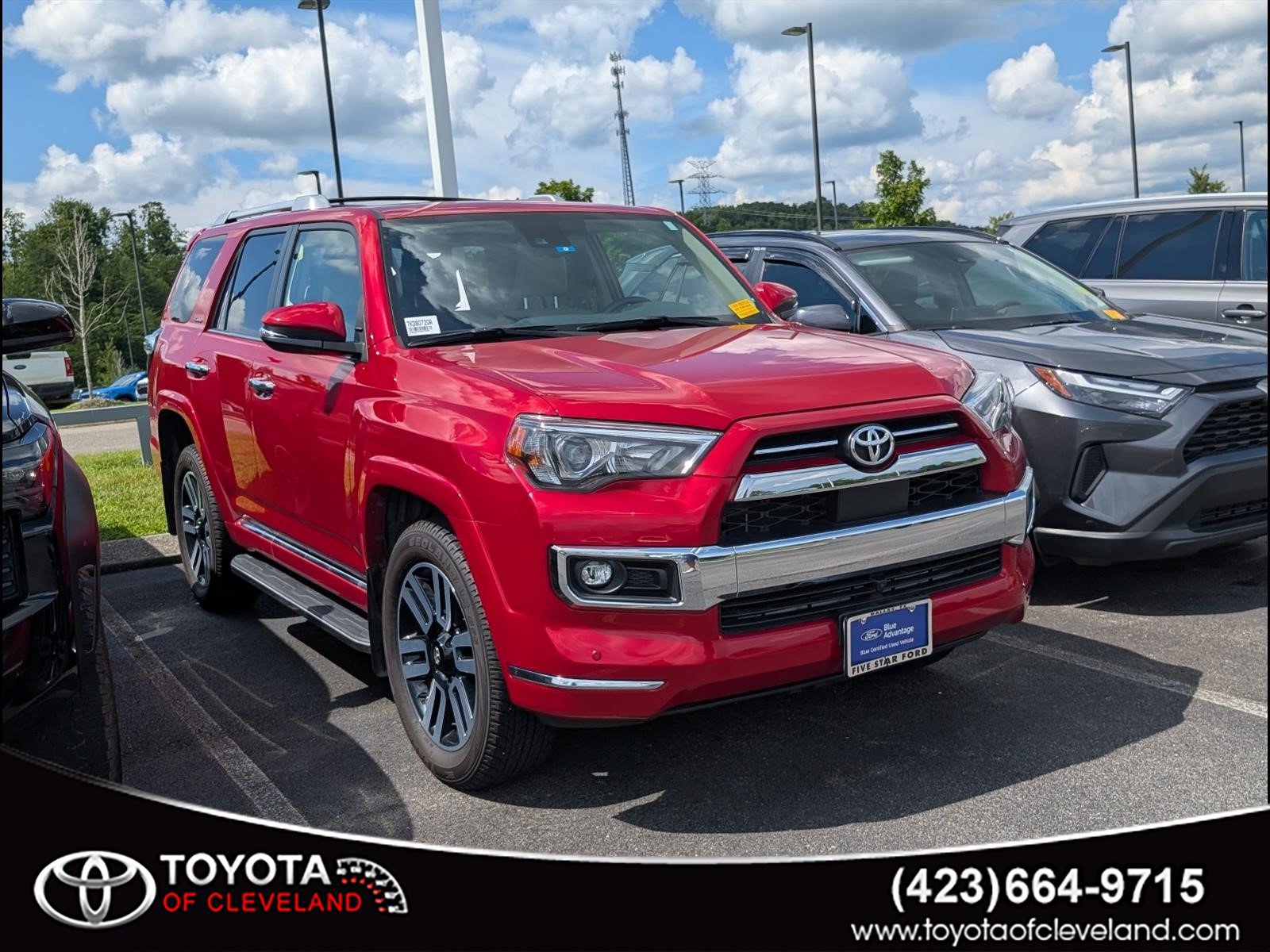 Barcelona Red 2024 Toyota 4Runner SUV / Crossover All-Wheel Drive 5-Speed Automatic