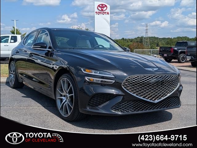 Vik Black 2025 Genesis G70 Sedan Rear-Wheel Drive Automatic