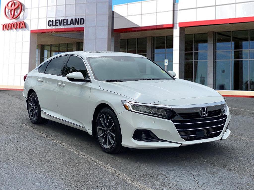 Used 2022 Honda Accord EX-L with VIN 1HGCV1F50NA058541 for sale in Cleveland, TN
