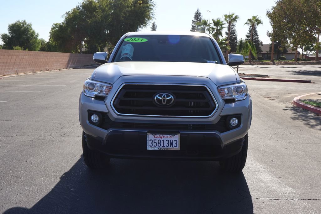 Certified 2023 Toyota Tacoma SR5 with VIN 3TMCZ5AN0PM640193 for sale in Clovis, CA