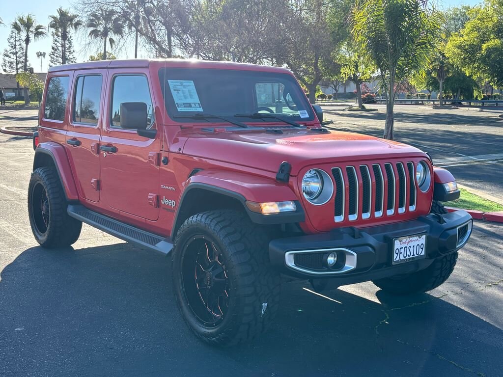Used 2020 Jeep Wrangler Unlimited Sahara SUV