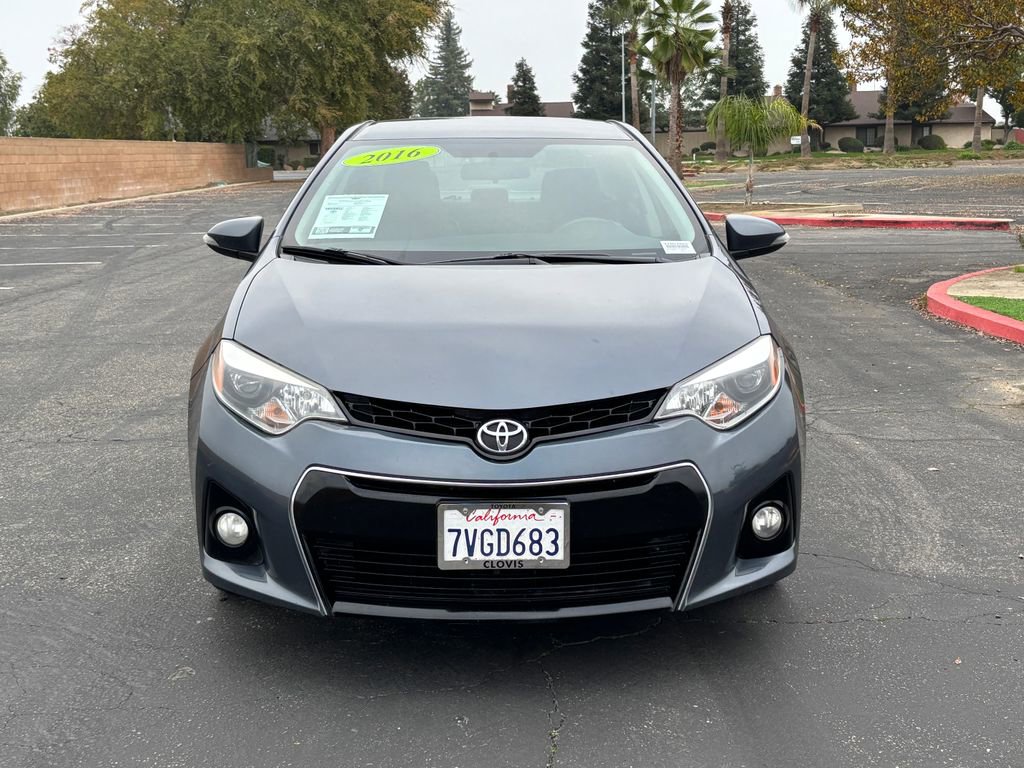 Used 2016 Toyota Corolla S Plus with VIN 5YFBURHE7GP523338 for sale in Clovis, CA