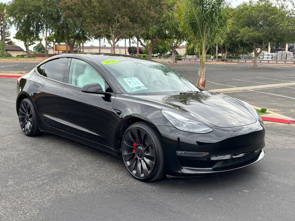 Used 2023 Tesla Model 3 Performance Sedan