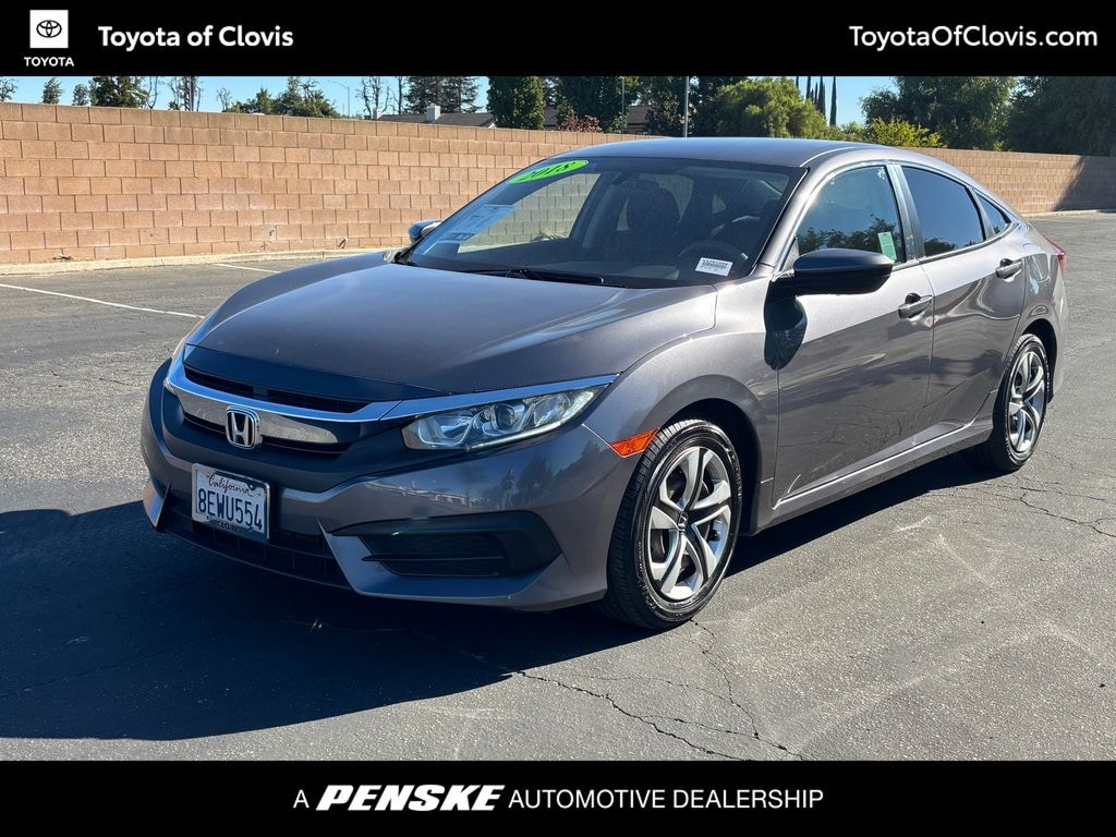 Used 2018 Honda Civic LX Sedan