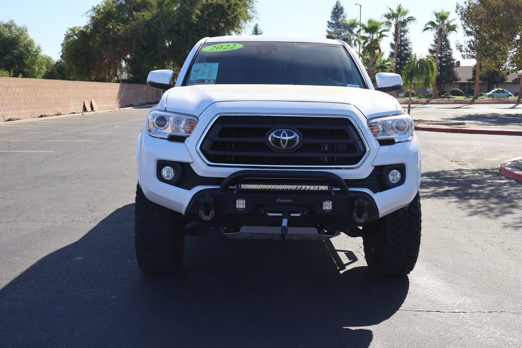 Used 2022 Toyota Tacoma SR5 with VIN 3TMCZ5AN6NM514773 for sale in Clovis, CA