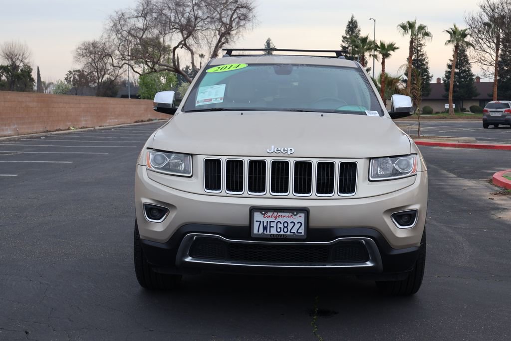 Used 2014 Jeep Grand Cherokee Limited with VIN 1C4RJFBG0EC408599 for sale in Clovis, CA