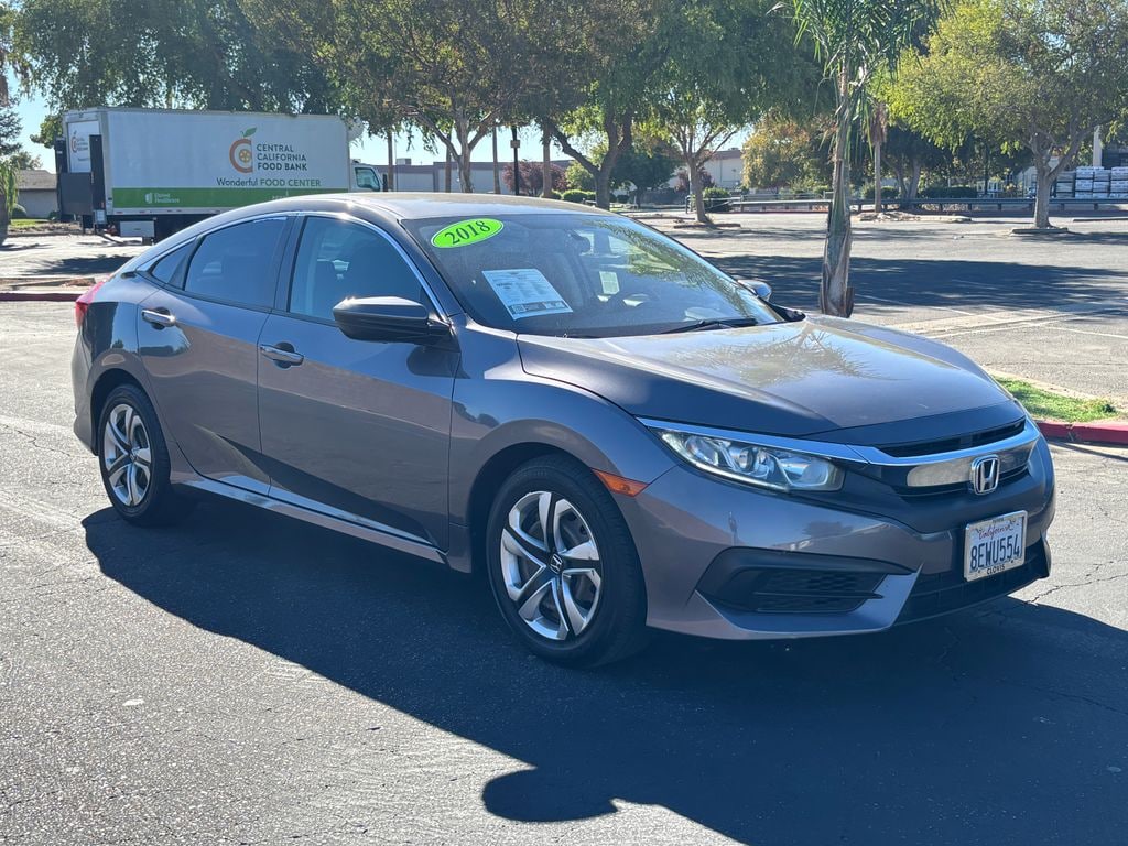 Used 2018 Honda Civic LX Sedan