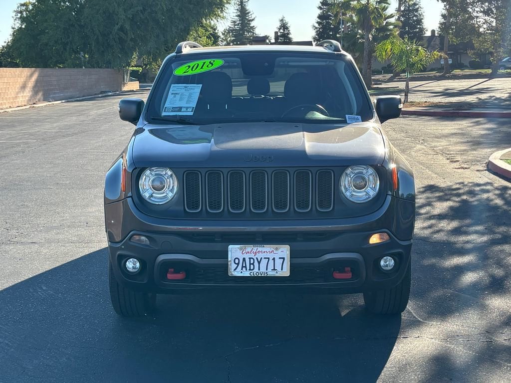 Used 2018 Jeep Renegade Trailhawk with VIN ZACCJBCB8JPH77301 for sale in Clovis, CA