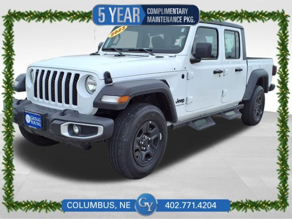 Used 2023 Jeep Gladiator Sport Truck Crew Cab