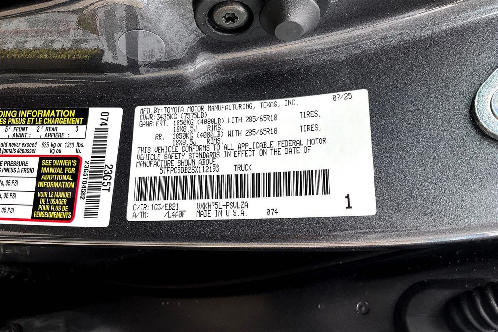 2025 Toyota Tundra TRD Pro - Photo 9