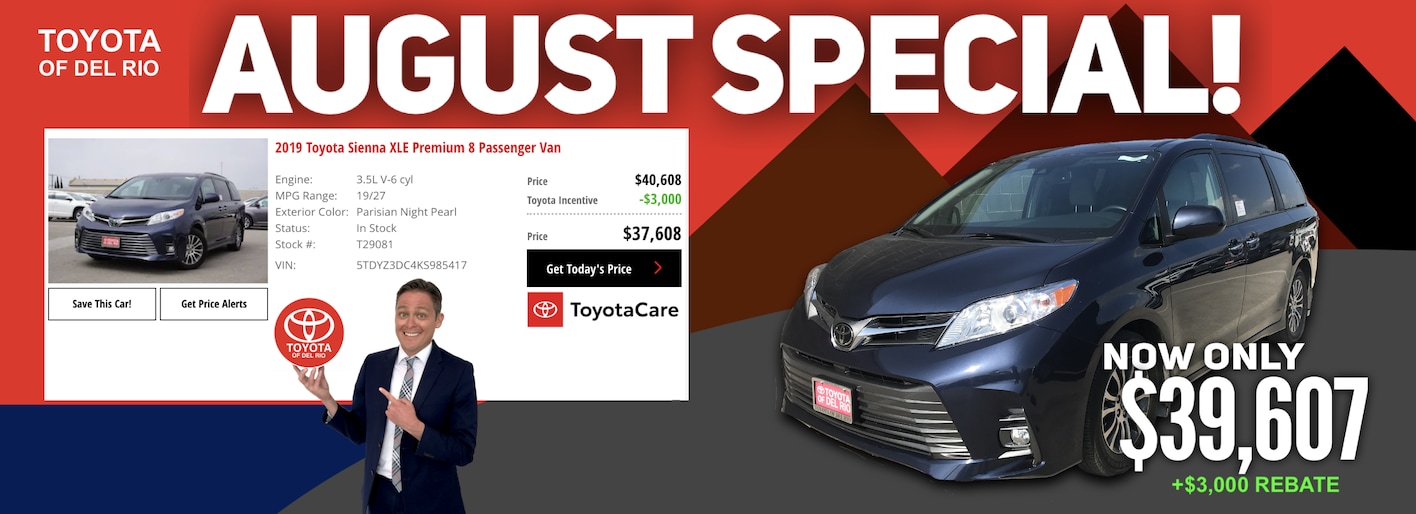 Toyota of Del Rio New & Used dealership Serving, Eagle Pass, South Texas