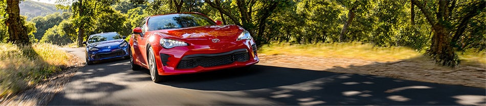 The History of the Toyota 86 Two Toyota 86s Head to Head