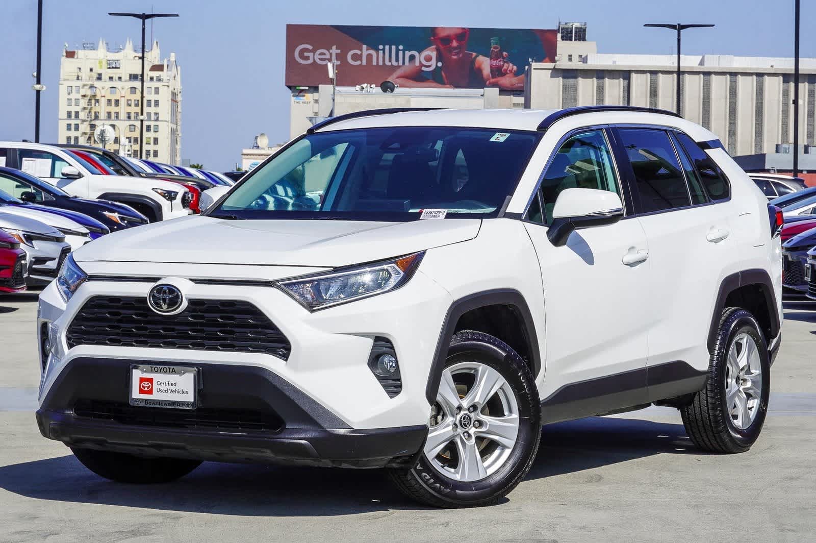 2021 Toyota RAV4 XLE Hero Image