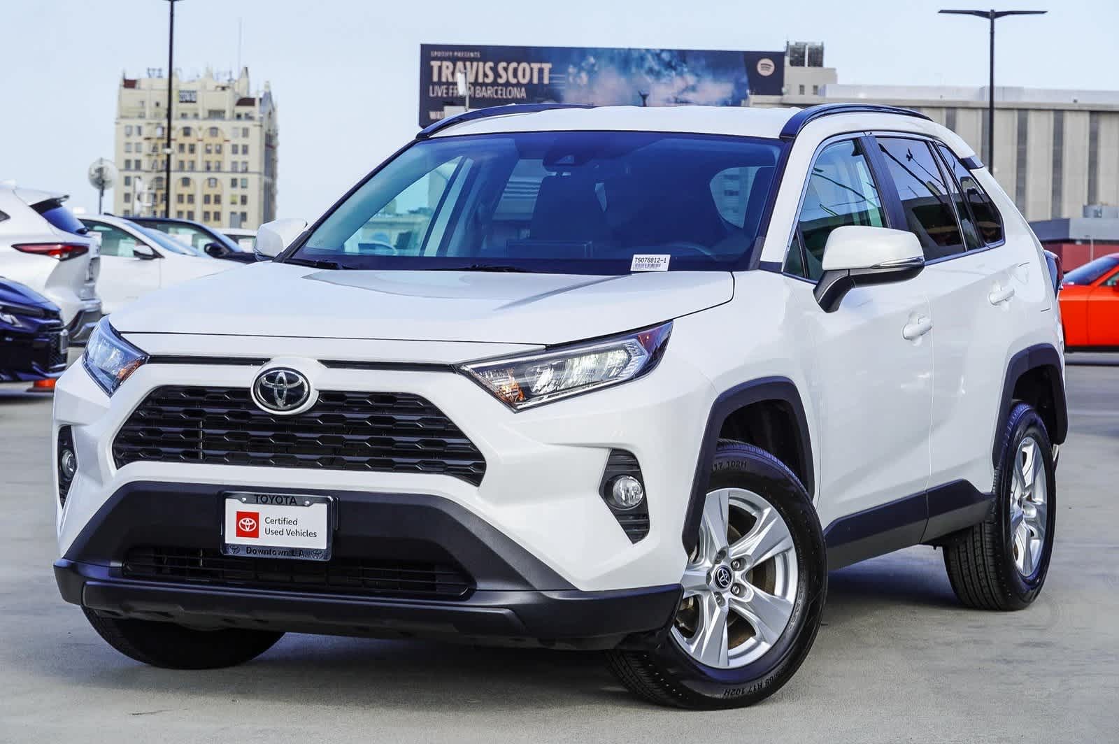 2021 Toyota RAV4 XLE Hero Image