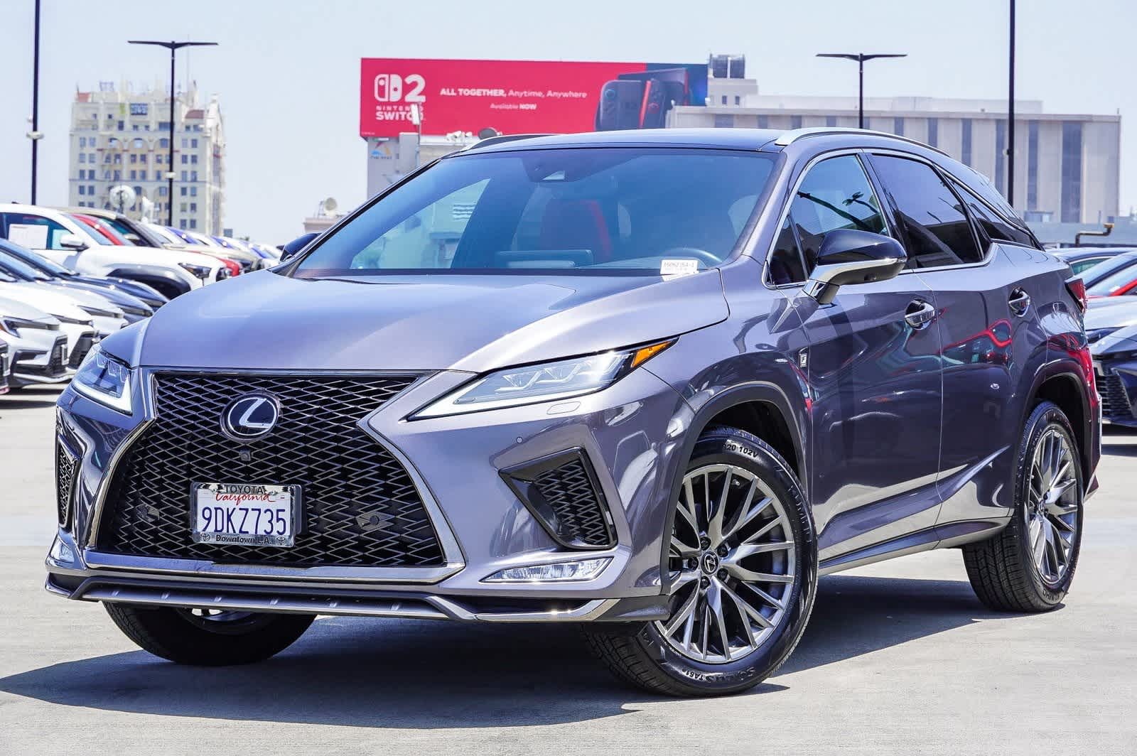 2022 Lexus RX 350 Sport Handling Hero Image