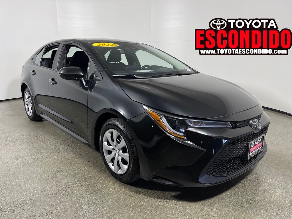 Certified 2022 Toyota Corolla LE Sedan