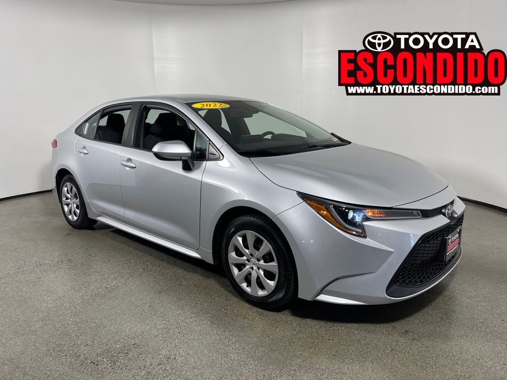 Certified 2022 Toyota Corolla LE Sedan