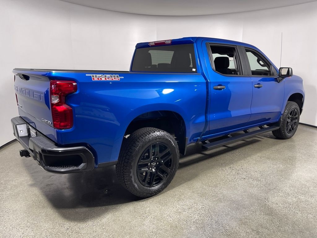 Used 2022 Chevrolet Silverado 1500 Custom Trail Boss Truck Crew Cab