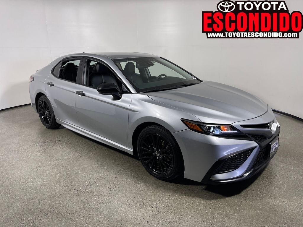 Used 2021 Toyota Camry SE Nightshade Sedan