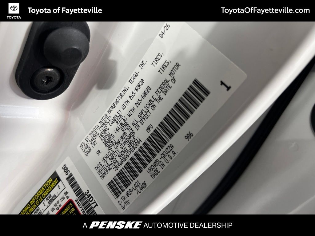 2026 Toyota Sequoia Platinum - Photo 34