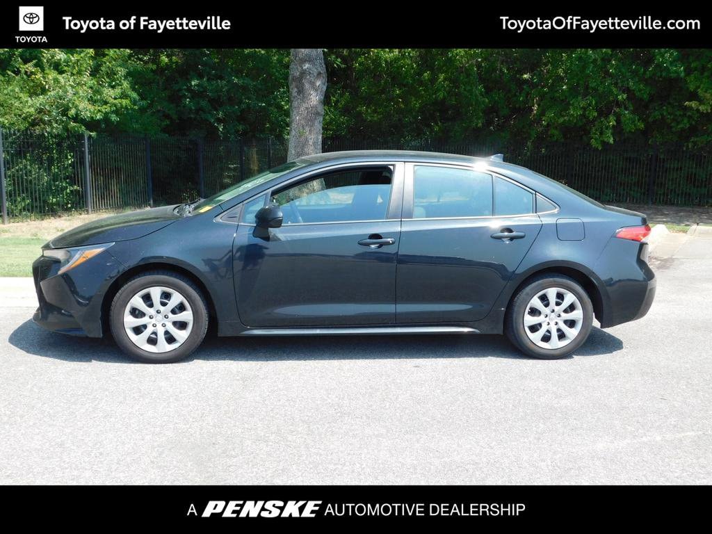 Certified 2021 Toyota Corolla LE with VIN 5YFEPMAE3MP254042 for sale in Fayetteville, AR