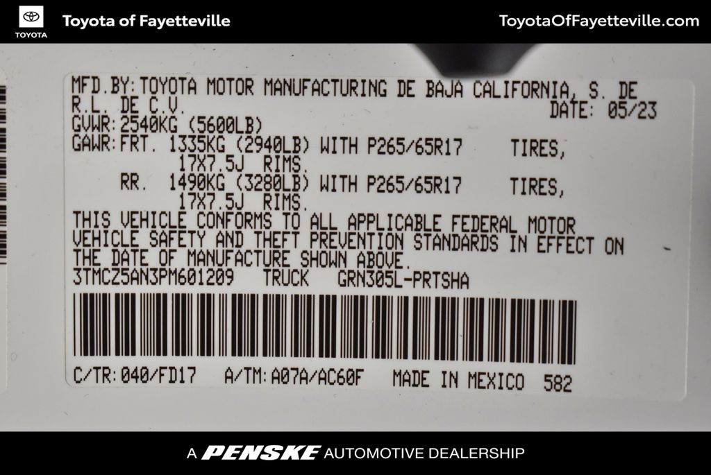 2023 Toyota Tacoma TRD Sport - Photo 40