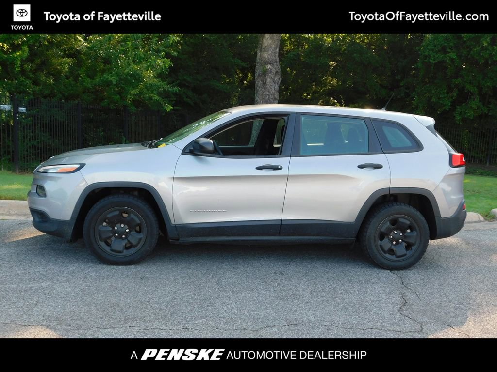 Used 2015 Jeep Cherokee Sport with VIN 1C4PJLAB4FW701871 for sale in Fayetteville, AR