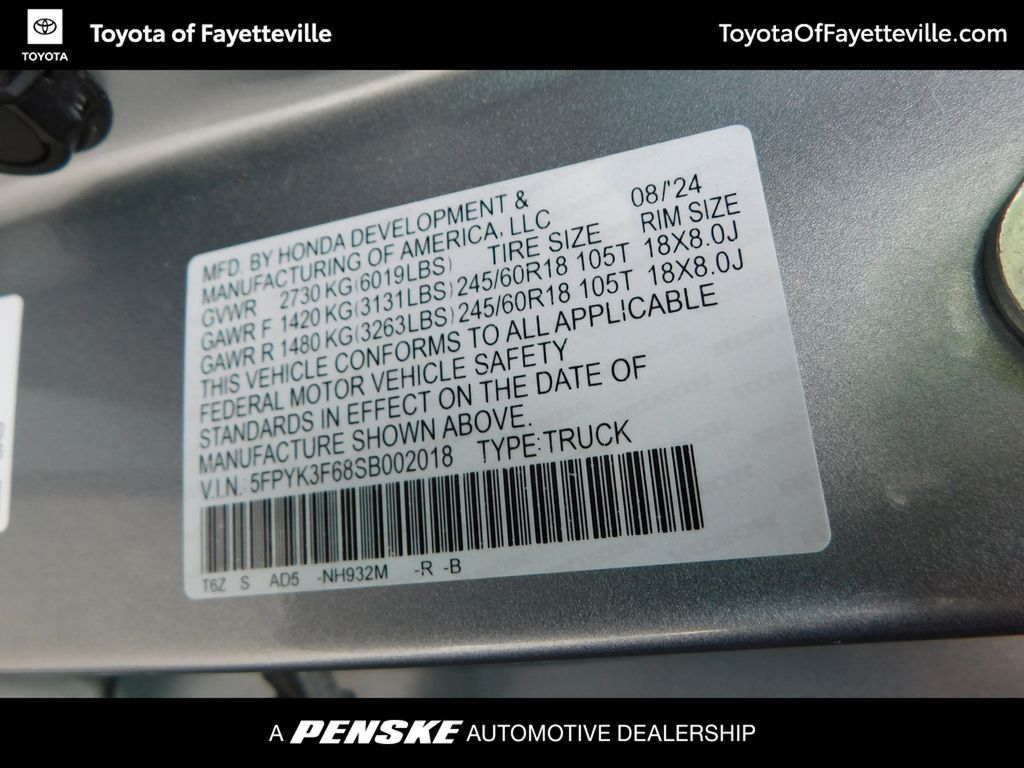 2025 Honda Ridgeline TrailSport - Photo 10