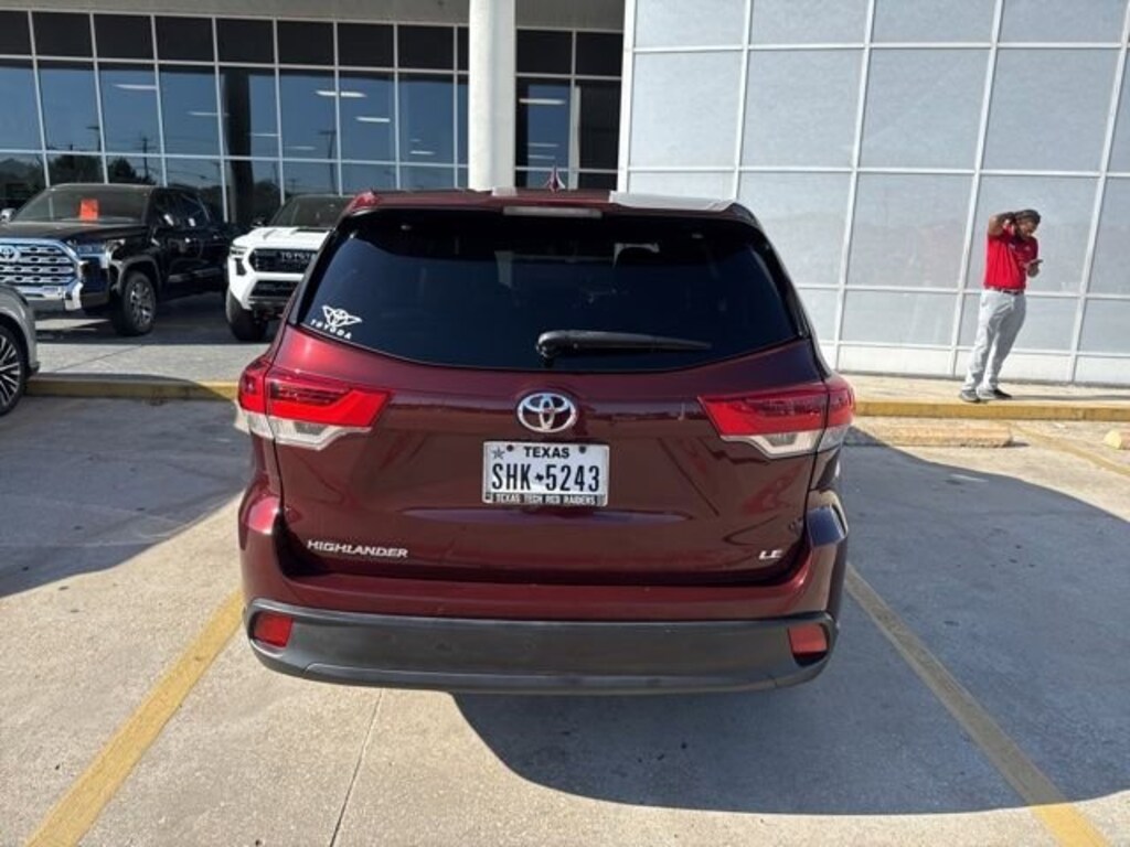 Used 2019 Toyota Highlander LE V6 SUV