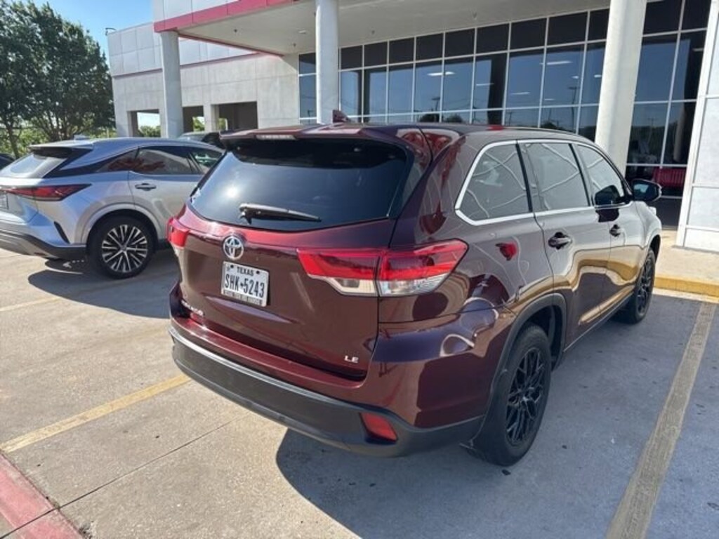 Used 2019 Toyota Highlander LE V6 SUV