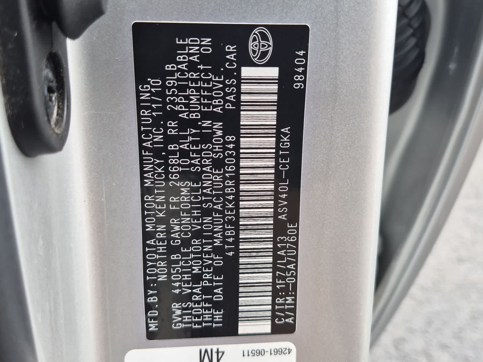 Thumbnail: 2011 Toyota Camry - 36