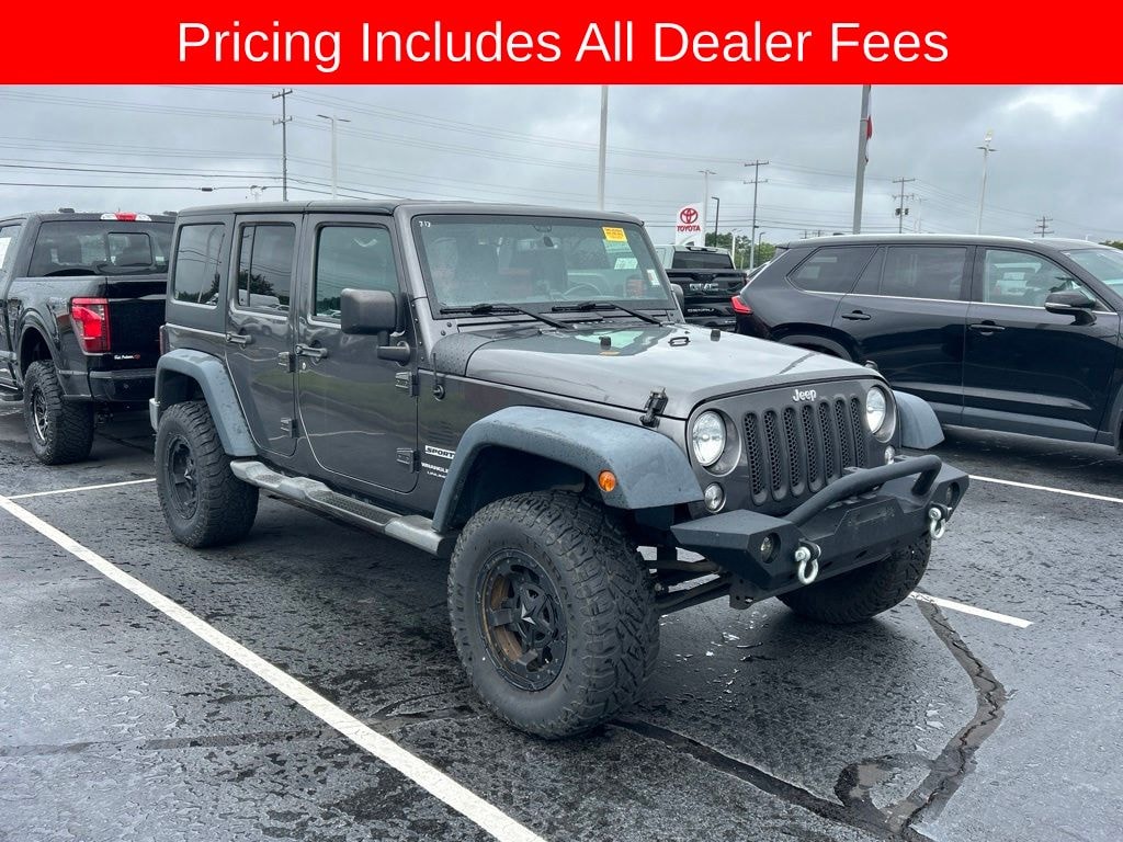 Used 2018 Jeep Wrangler JK Unlimited Sport 4x4 SUV