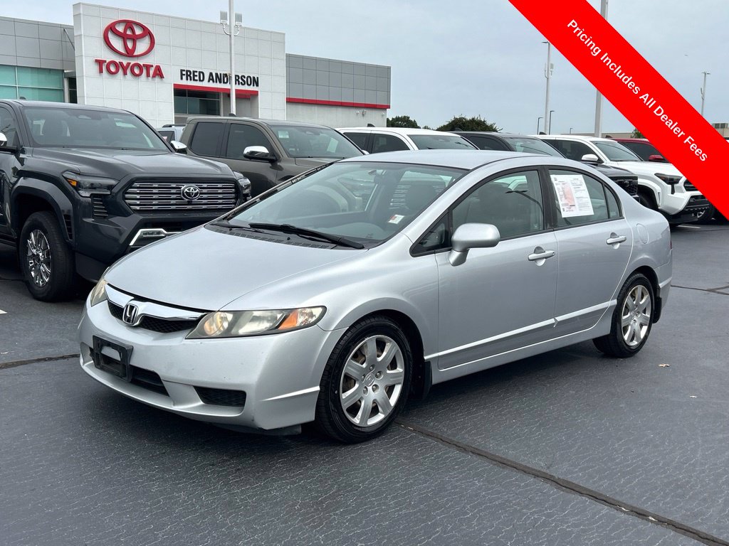 Used 2009 Honda Civic LX with VIN 19XFA16519E045128 for sale in Greer, SC