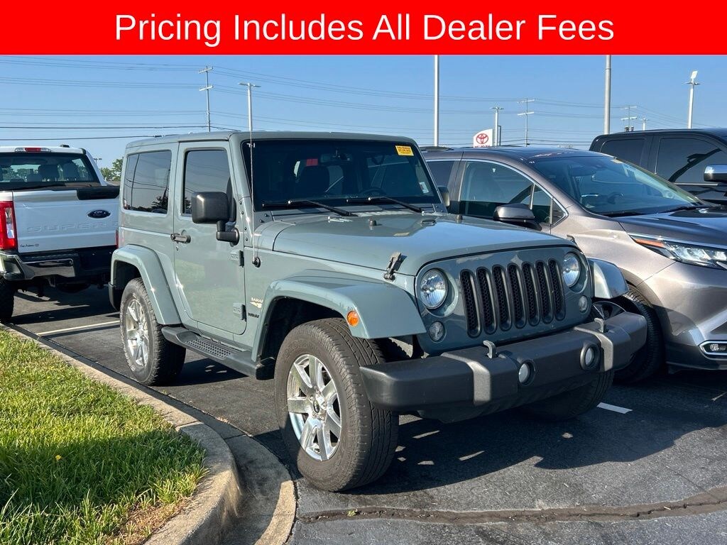 Used 2015 Jeep Wrangler Sahara 4x4 SUV