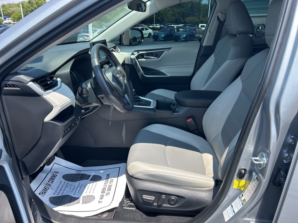Certified 2022 Toyota RAV4 XLE Premium with VIN 2T3A1RFV1NW310816 for sale in Kansas City