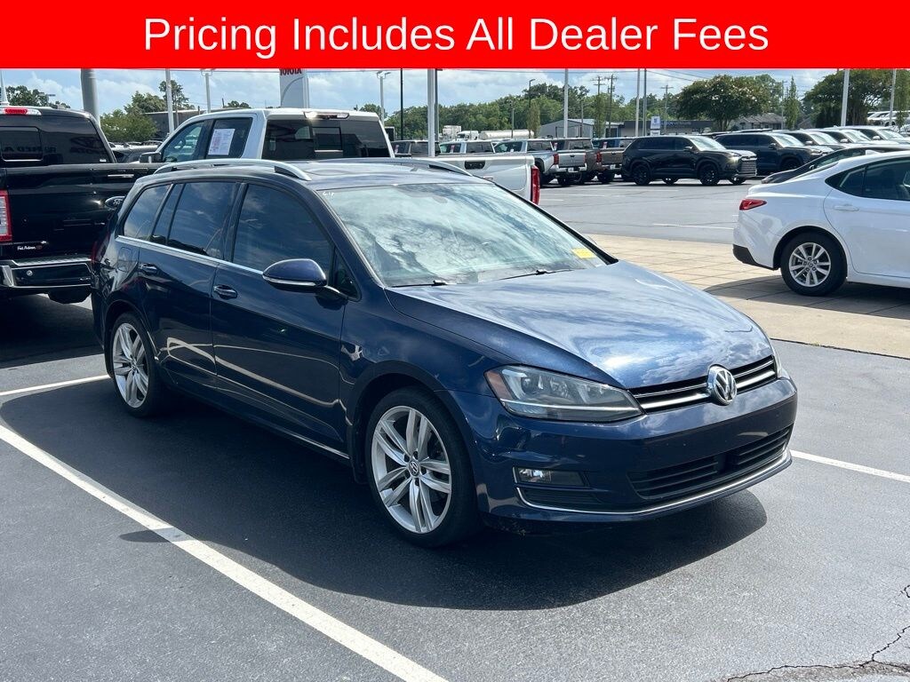 Used 2015 Volkswagen Golf SportWagen TDI SEL 4-Door Wagon