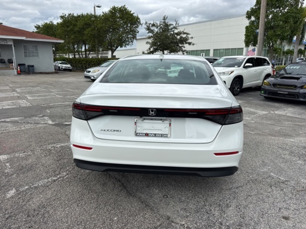 Used 2025 Honda Accord LX Sedan