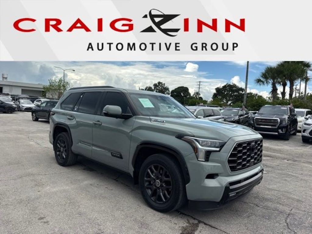 Used 2024 Toyota Sequoia Platinum SUV